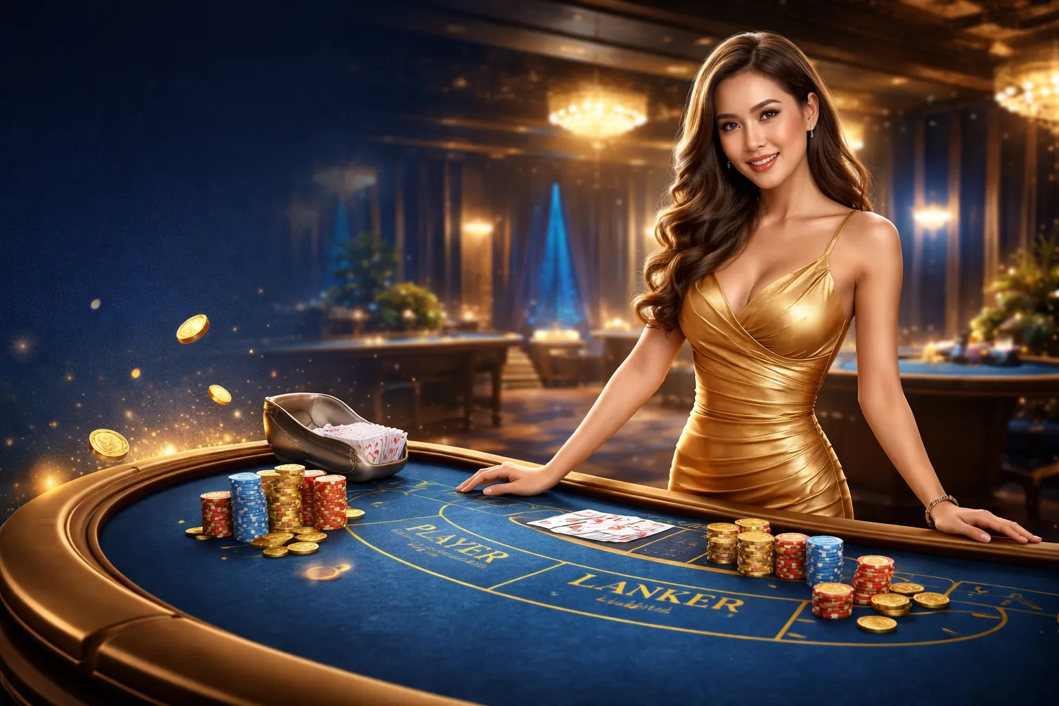 Sòng bạc trực tuyến u888vip1 với người chia bài trực tiếp và không khí sang trọng
